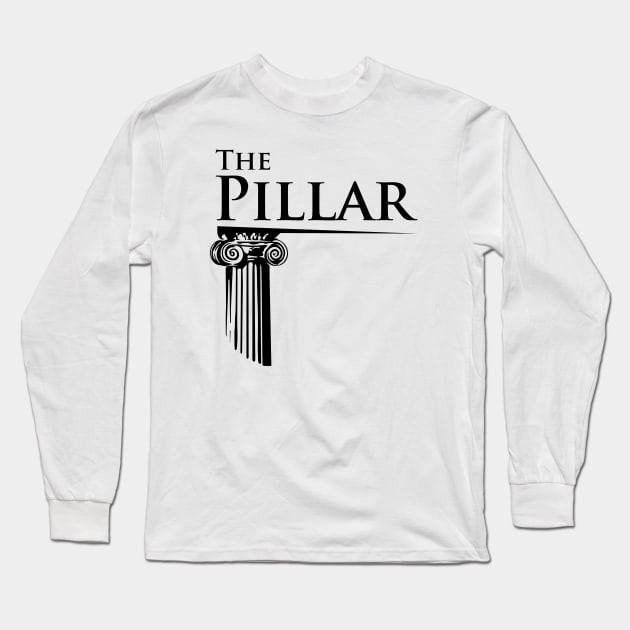 The Pillar (square logo) Long Sleeve T-Shirt by The Pillar